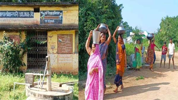 नल-जल योजना का हाल बेहालः चंदा इकट्ठा कर ग्रामीण कर रहे हैं पेयजल की व्यवस्था