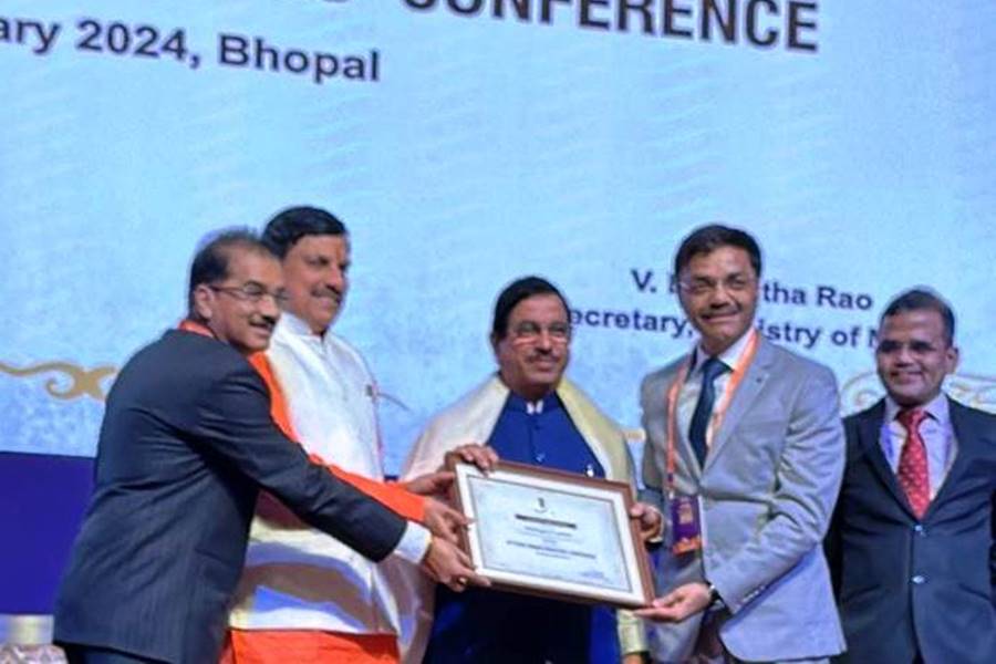 छत्तीसगढ़ को गैर कोयला मुख्य खनिज ब्लॉकों की नीलामी के लिए द्वितीय बेस्ट परफॉर्मेंस अवार्ड 