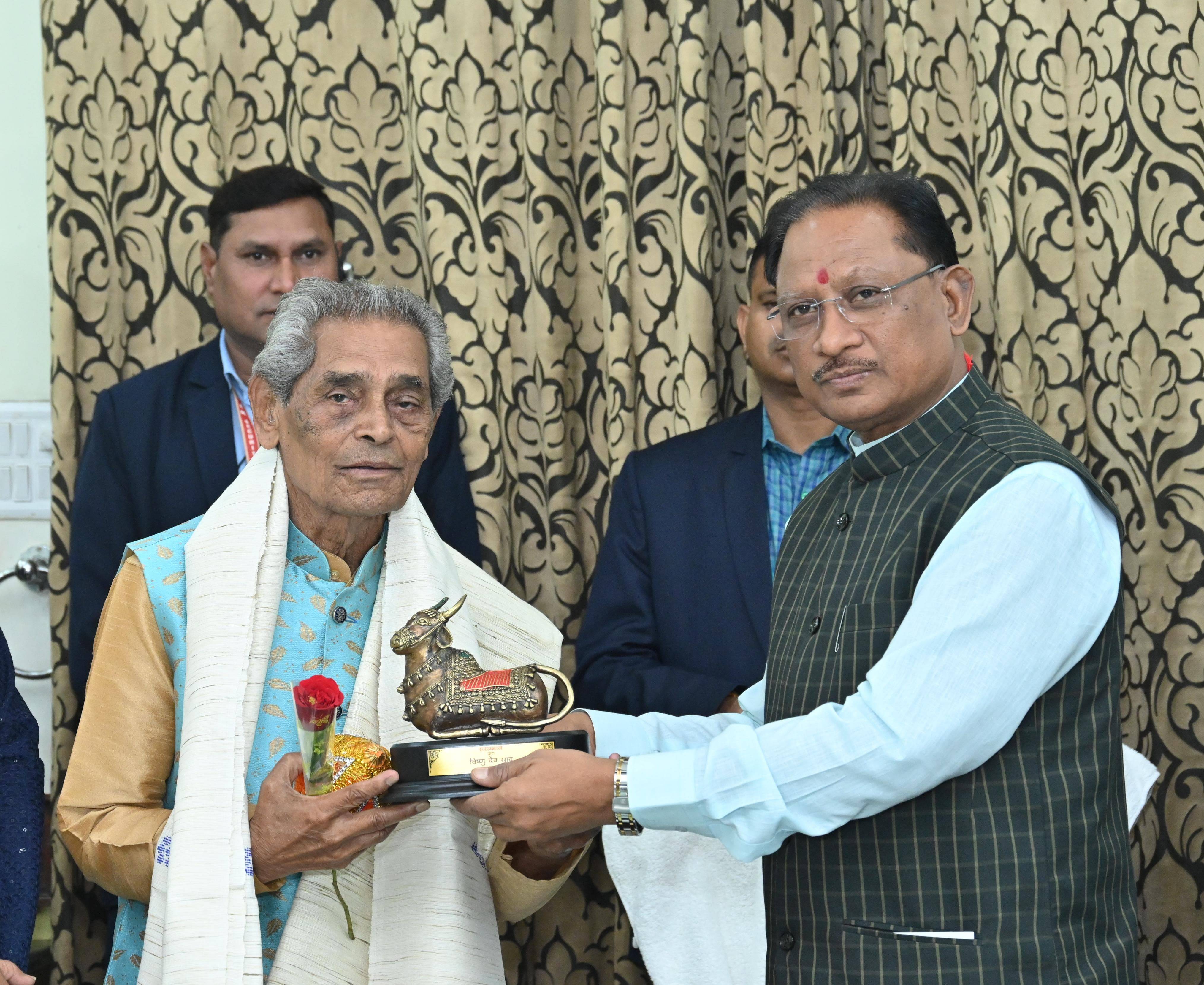 जब रामलाल बरेठ चार साल के थे तब महाराजा चक्रधर सिंह ने पहचान ली थी उनकी प्रतिभा