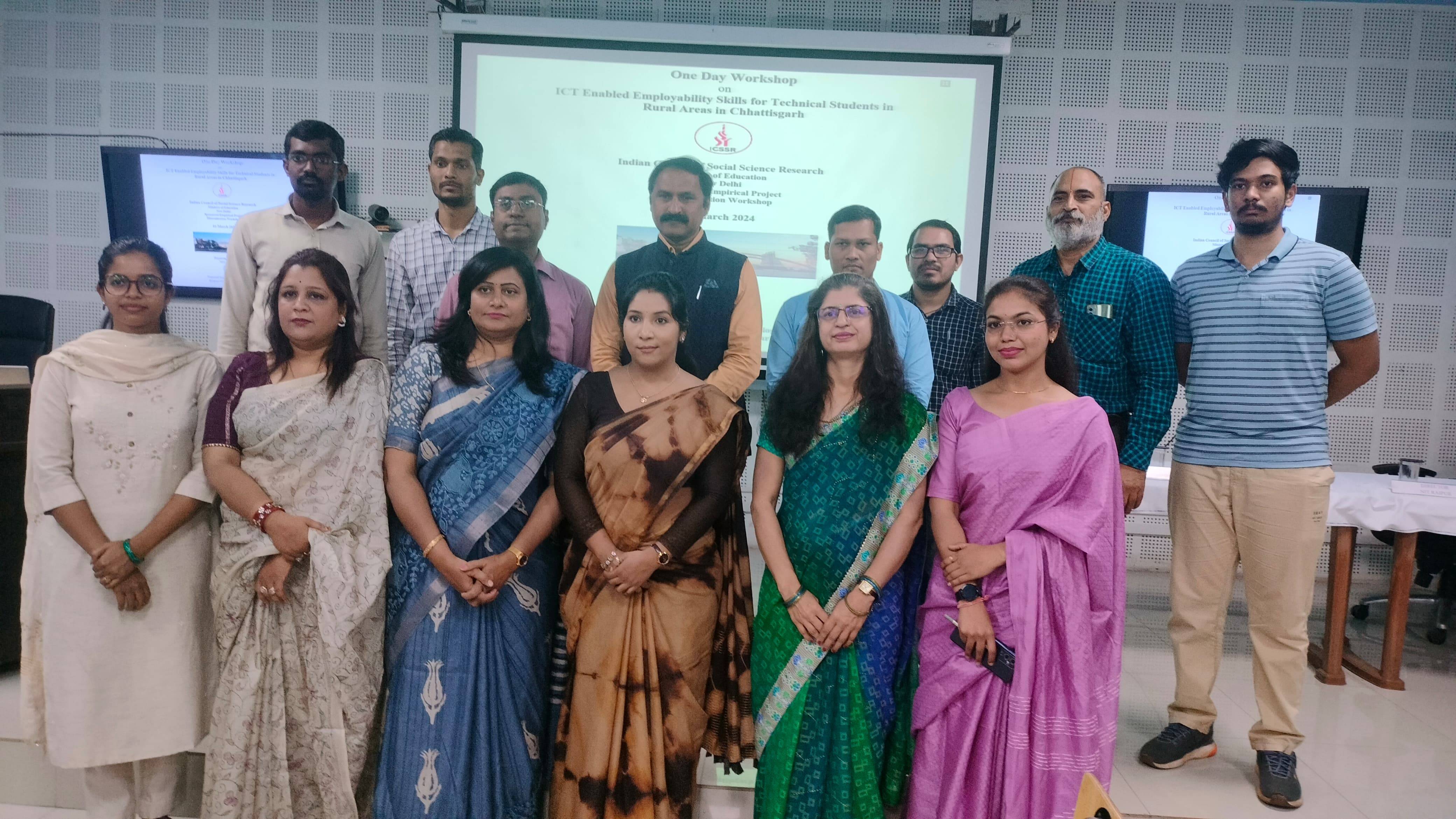 कार्यशालाः एनईपी 2020 के महत्व और रोजगार कौशल को समृद्ध करने के लिए प्रभावी संचार कौशल पर चर्चा