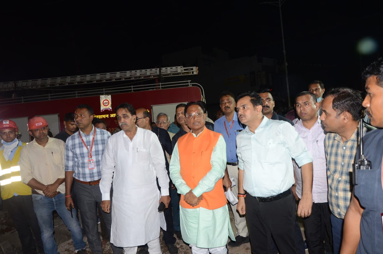  आपदा प्रबंधन की मिसाल बनी बिजली भंडार की आगजनी..