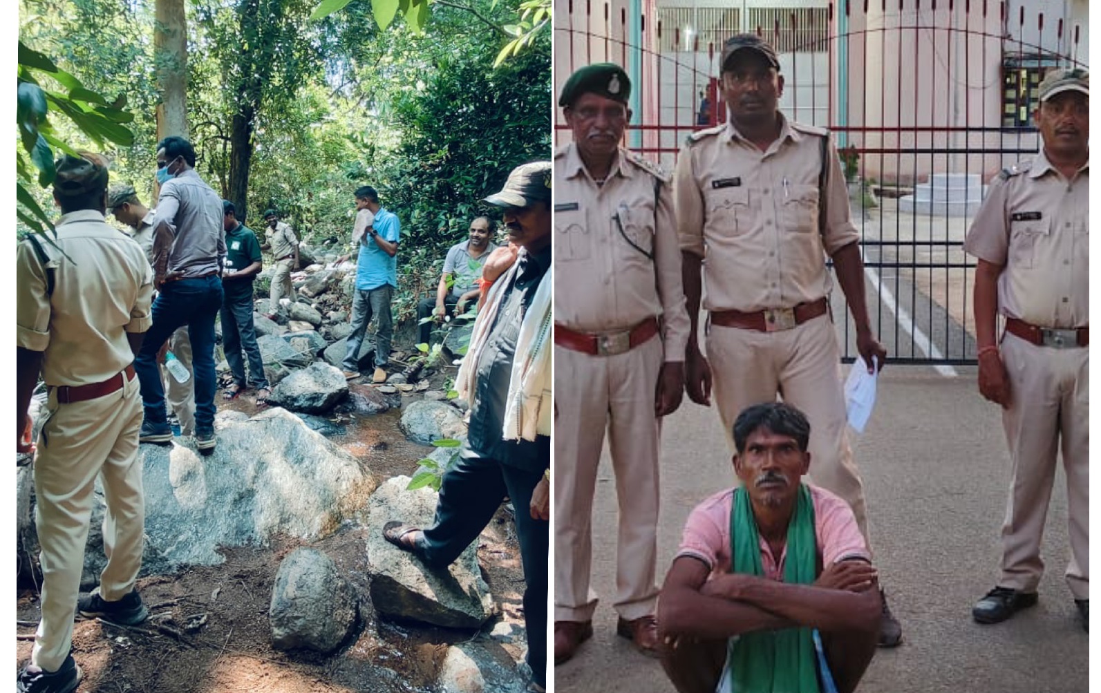 गरियाबंद के छैला जंगल में फंदा लगाकर तेंदुआ का शिकार...आरोपी भेजे गए जेल