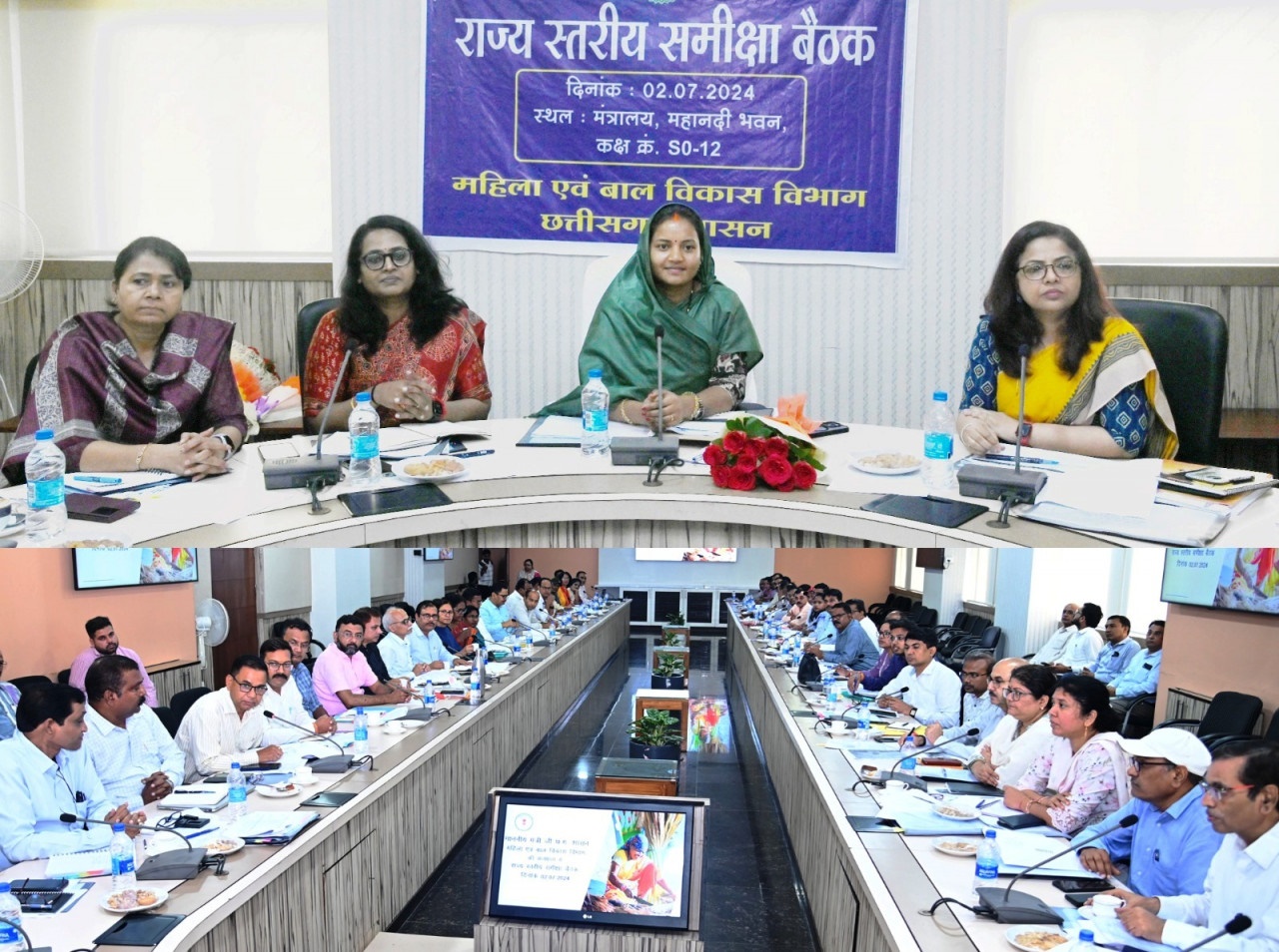 मिशन मोड में कार्य कर छत्तीसगढ़ को कुपोषण मुक्त बनाना है : महिला एवं बाल विकास मंत्री लक्ष्मी राजवाड़े