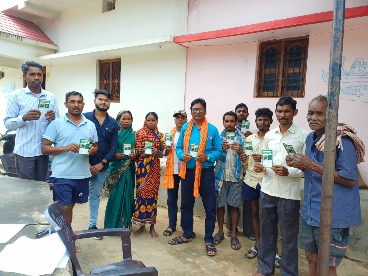 शिविर में जिले के विशेष पिछड़ी जनजाति : कृषक पीएम किसान योजना से हो रहे लाभांवित