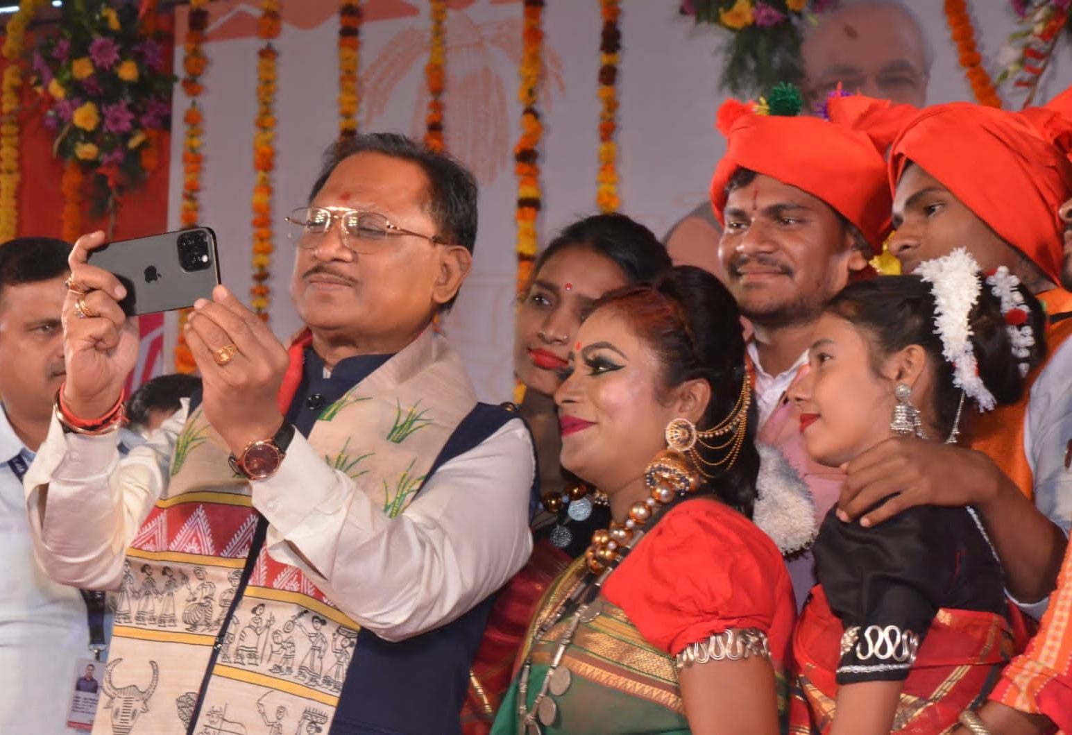 देश की राजधानी दिल्ली में छत्तीसगढ़ की लोक संस्कृति की दिखी झलक