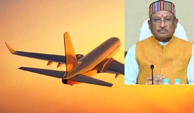मुख्यमंत्री साय की पहल पर छत्तीसगढ़ में : तेजी से हो रहा है हवाई सेवाओं का विस्तार