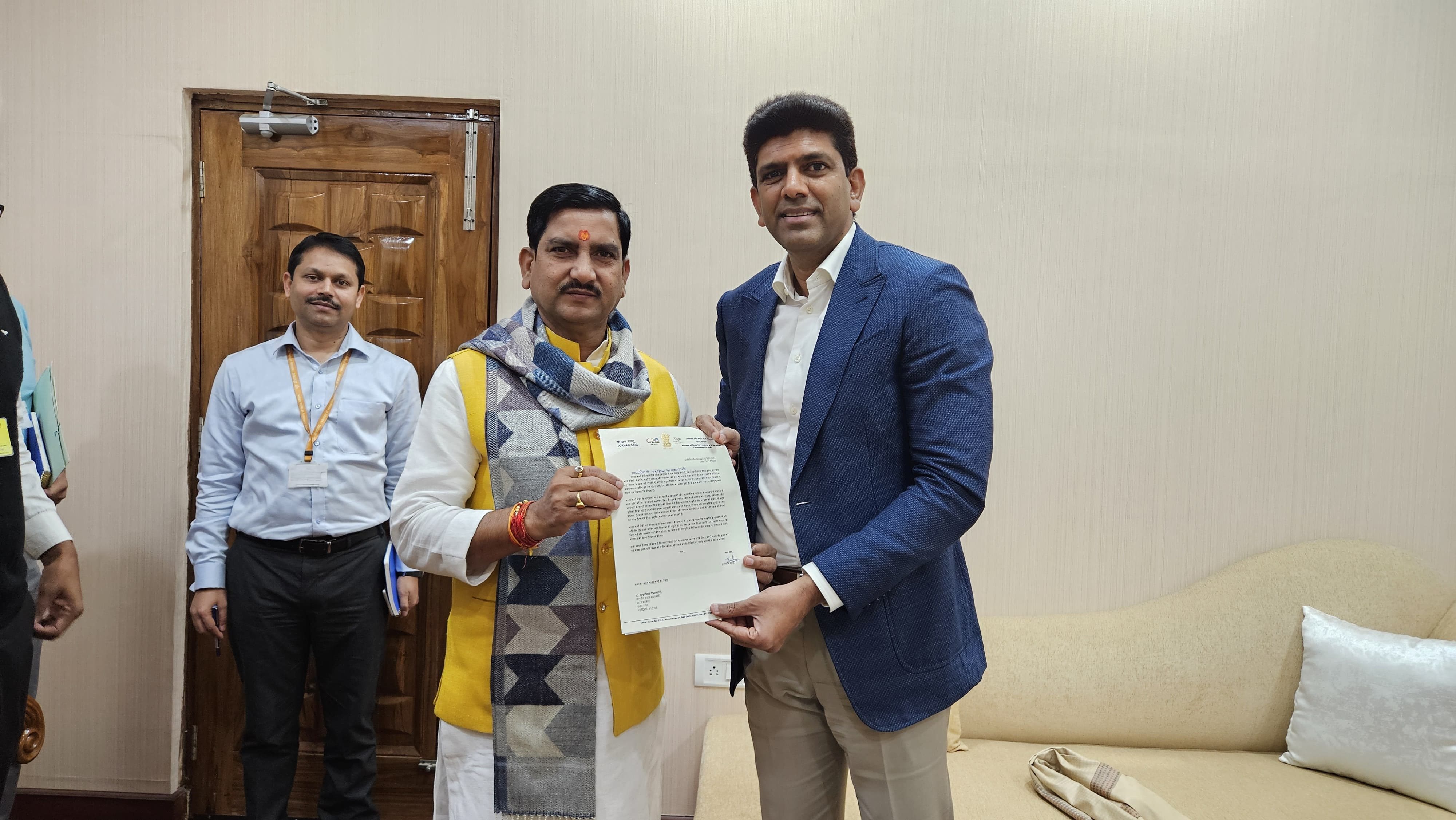 मां कर्मा के नाम पर डाक टिकट जारी.. केंद्रीय मंत्री तोखन साहू ने व्यक्त किया आभार.. साहू  समाज में हर्ष