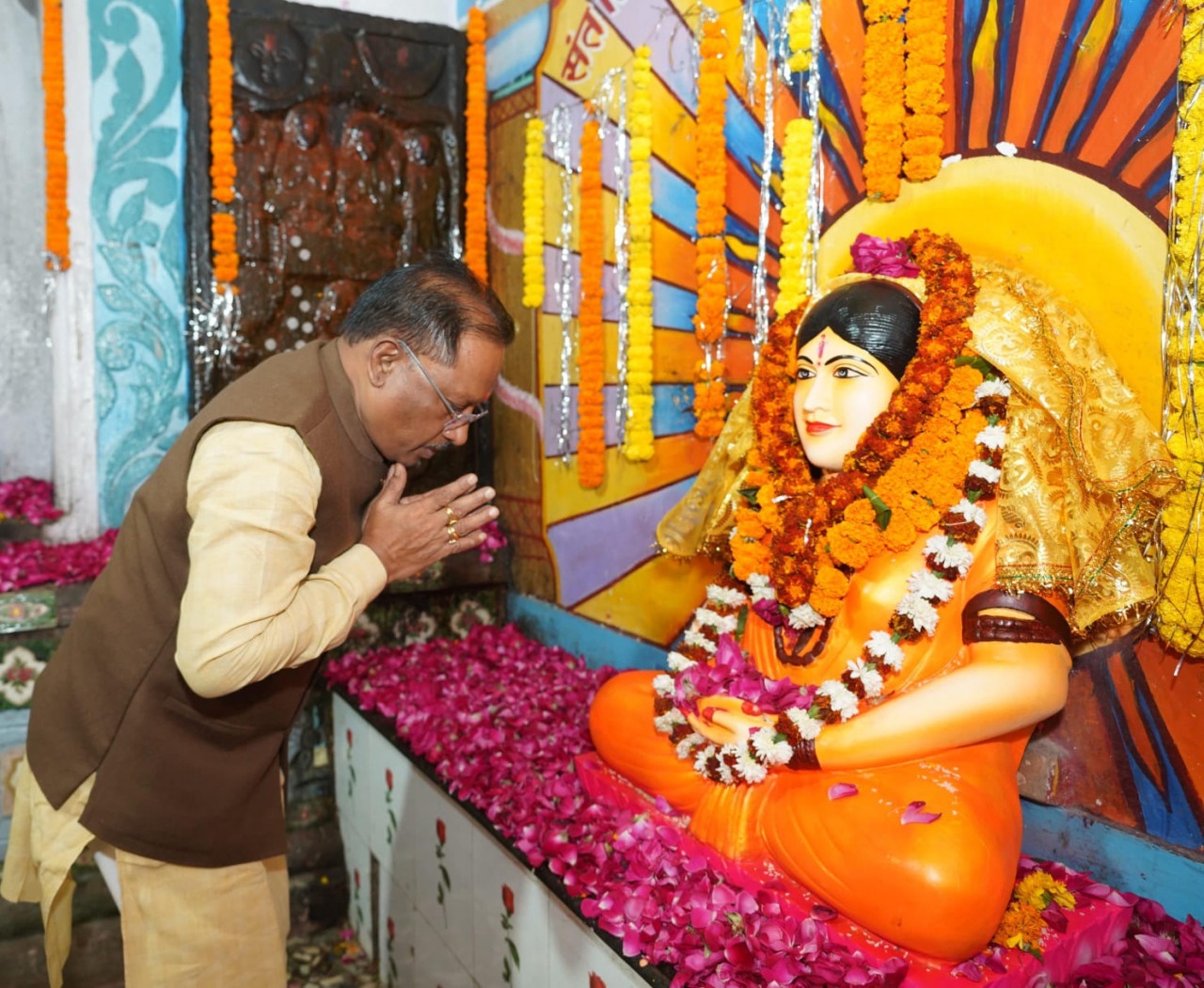 मुख्यमंत्री विष्णु देव साय ने कहा : भक्तिन माता राजिम के आदर्श सभी समाजों के लिए अनुकरणीय