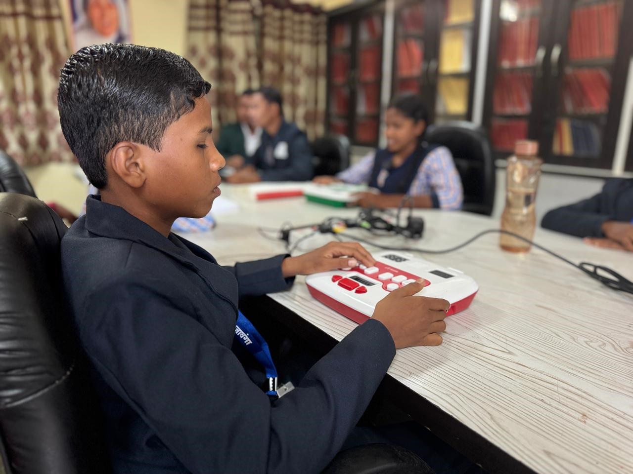 दृष्टिबाधित बच्चों के लिए &rsquo;एनी डिवाइस&rsquo;