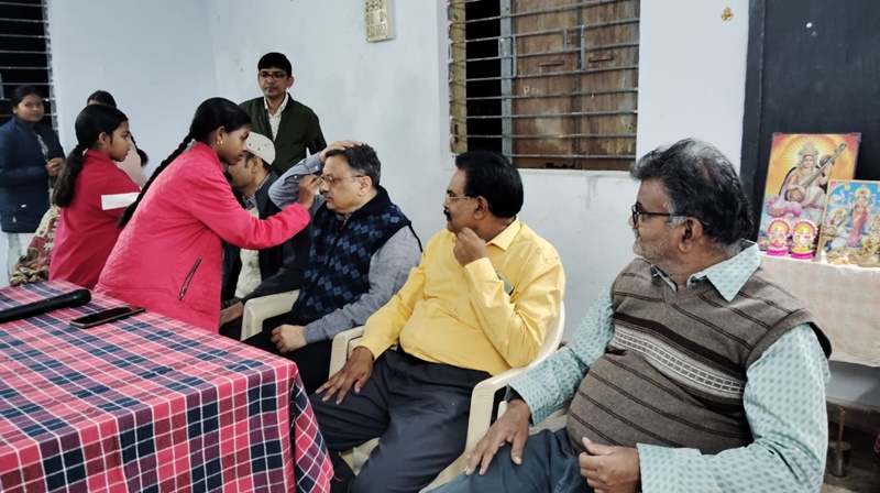 सेवा भारती के अंतर्गत एच टी पी एस कोरबा पश्चिम में मिलन समारोह का आयोजन