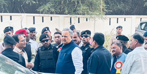 विधानसभा अध्यक्ष डा. रमन सिंह ने एजुकेशन हब का किया निरीक्षण