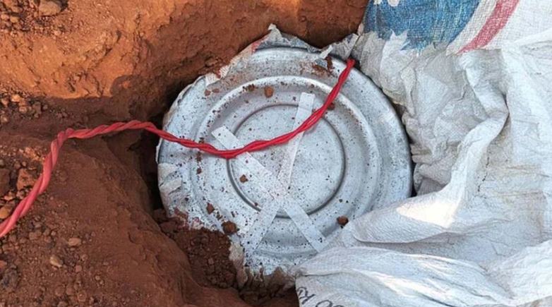 सर्चिंग के दौरान 45 किलो का आईईडी बरामद, मौके पर जवानों ने किया निष्क्रिय