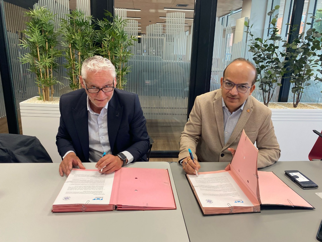 आईआईटी भिलाई और आईएमटी नॉर्ड यूरोप (फ्रांस) के बीच अंतरराष्ट्रीय सहयोग को मजबूती देने समझौता