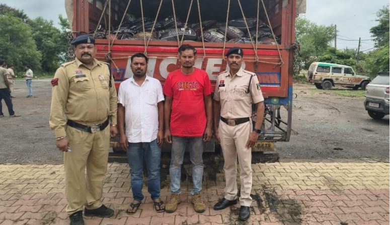 11 लाख से अधिक के चावल चोरी के दो आरोपी गिरफ्तार