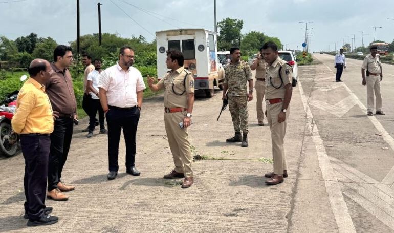 घायल पशुओं को उपचार के लिए भेजा गया, यातायात व्यवस्था