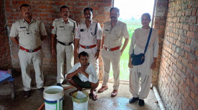 145 बल्क लीटर अवैध महुआ शराब जब्त,आबकारी विभाग की सतर्क कार्रवाई