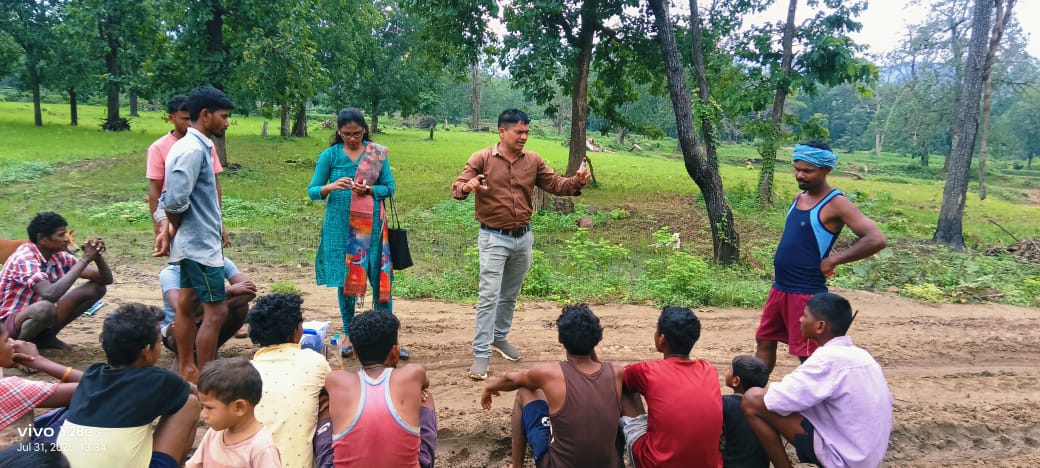  पानी की जांचकर खोली आंखे, पीने के पानी की गुणवत्ता पर सजग हुए ग्रामीण