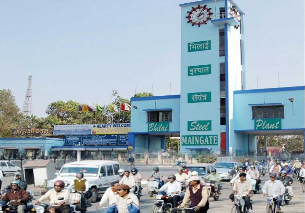 भिलाई इस्पात संयंत्र ने जुलाई में तोड़े उत्पादन और दक्षता के कई रिकॉर्ड