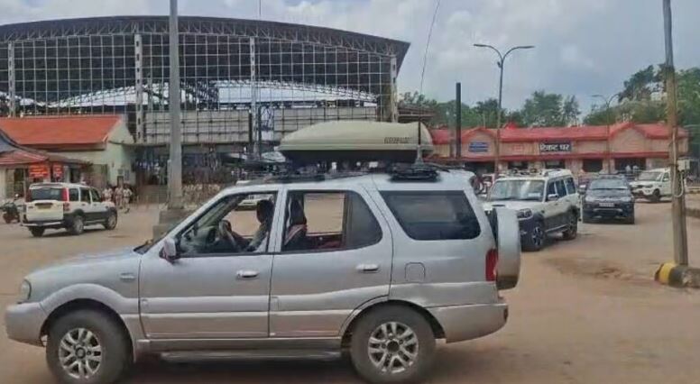 बिलासपुर रेलवे स्टेशन छावनी में आरएसएस प्रमुख मोहन भागवत के आगमन पर कड़े सुरक्षा इंतजाम