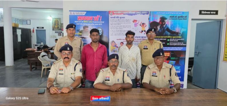 कुरदा गांव में गणेश उत्सव पंडाल में उपद्रव, पुलिस ने दो आरोपी गिरफ्तार