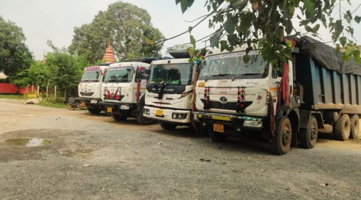  सक्ती पुलिस की बड़ी कार्रवाई अवैध रेत उत्खनन और परिवहन पर गिरी गाज