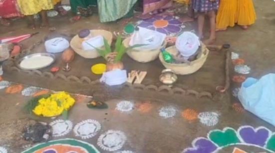  कमरीद में छत्तीसगढ़ी रंग में रंगा देवउठनी पर्व &mdash; गौरा-गौरी महोत्सव में उमड़ा जनसैलाब