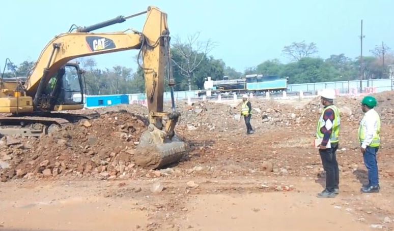 बिलासपुर रेलवे स्टेशन का रुका काम फिर से शुरू, यात्रियों को जल्द मिलेगी राहत