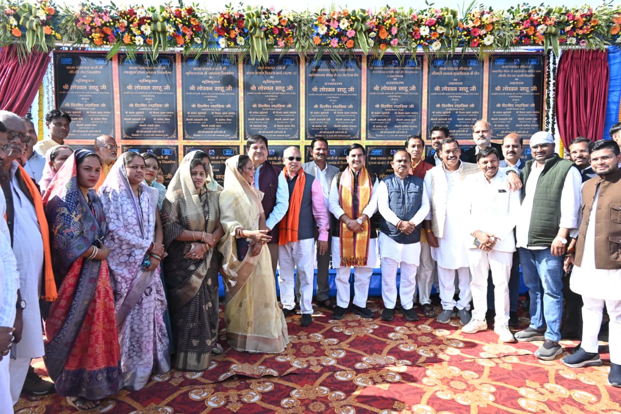 एनटीपीसी सीपत के 6.25 करोड़ के सीएसआर कार्यों का किया उद्घाटन और भूमिपूजन