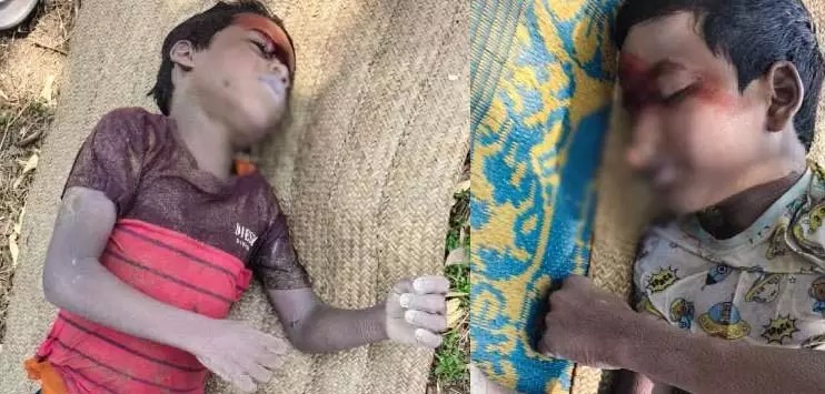 घर से निकले थे खेलने, तालाब में मिली दोनों बच्चों की लाश