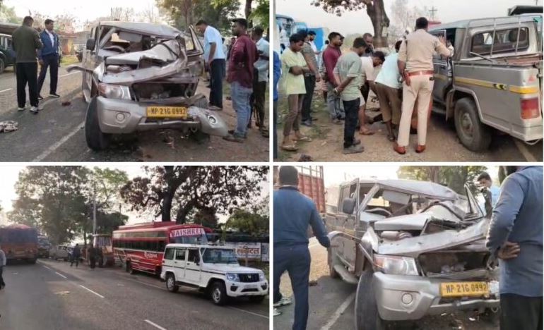 मॉर्निंग वॉक पर निकलीं महिलाओं को वाहन ने मारी टक्कर, हुई मौत