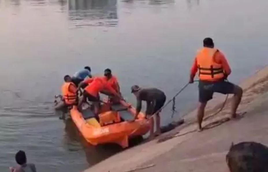 स्टॉप डैम में डूबने से प्लांट कर्मचारी की मौत