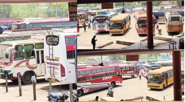 डीजल संकट से थमी रफ्तार, डीजल की किल्लत ने बढ़ाई मुश्किलें, 100 से अधिक बसों के पहिए थमे