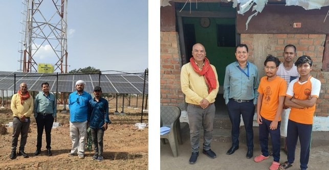 कवर्धा के दूरस्थ गांवों में बीएसएनएल के 4जी टॉवरों का भौतिक सत्यापन