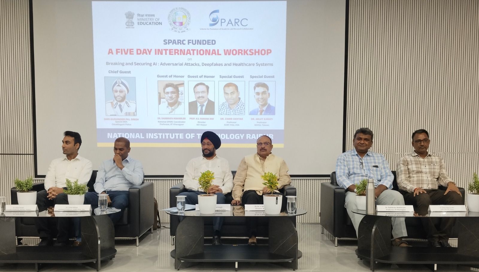  &ldquo;ब्रेकिंग एंड सिक्योरिंग एआई: एडवर्सेरियल अटैक्स, डीपफेक्स एंड हेल्थकेयर सिस्टम्स&rdquo; विषय पर अंतरराष्ट्रीय कार्यशाला
