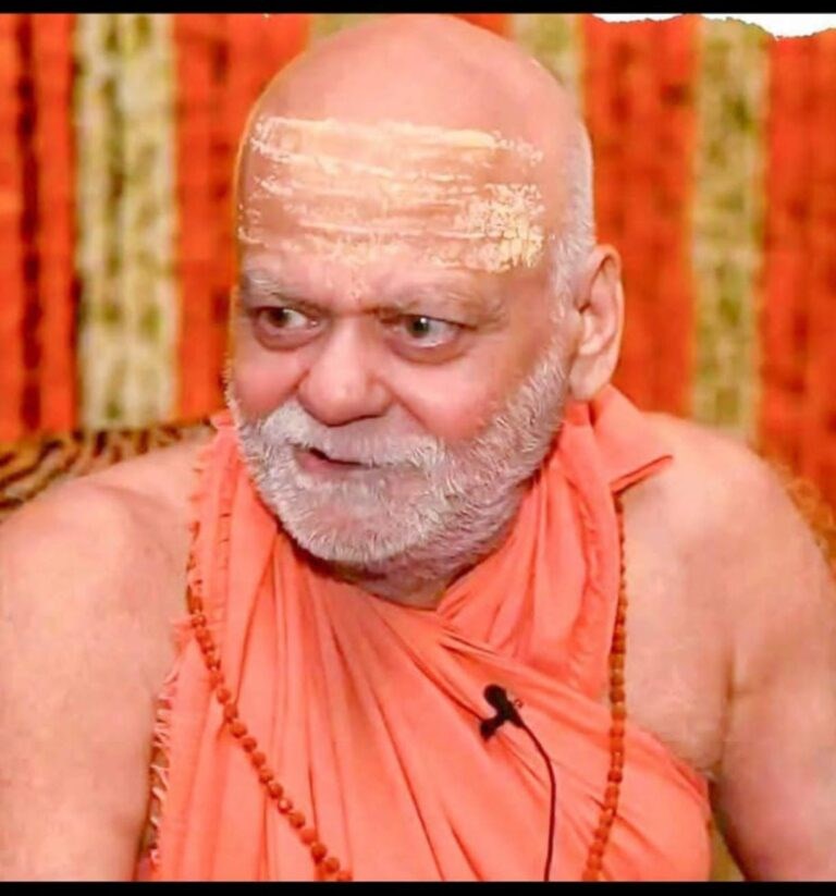 शंकराचार्य स्वामी निश्चलानंद सरस्वती का 21 जुलाई से पांच दिवसीय रायपुर प्रवास