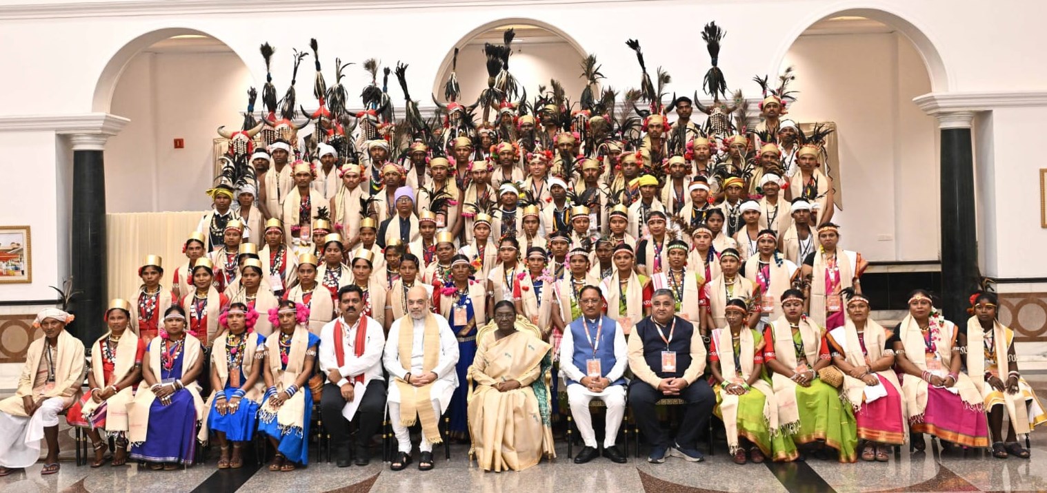 बस्तर आज शांति, विकास और समृद्धि की नई दिशा में आगे बढ़ रहा है : राष्ट्रपति मुर्मु