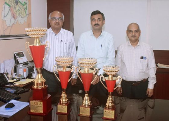  पॉवर कंपनी के गारे पेलमा कोयला खदान को मिले चार प्रथम पुरस्कार