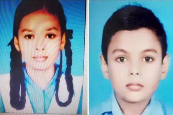 हाईवा ने स्कूल जा रहे दो बच्चों को रौंदा... मौके पर ही भाई बहन की मौत... बेकाबू हुई आक्रोशित भीड़