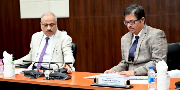 चीफ जस्टिस ने ग्राम खेढ़ा में निर्माण कार्य का किया वर्चुअल भूमिपूजन एवं शिलान्यास