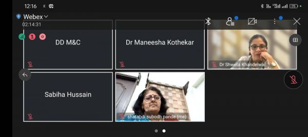 मानव अधिकार आयोग की महिला सलाहकार समूह की हुई वर्चुअल बैठक... लापता लड़कियों और महिलाओ पर चर्चा 