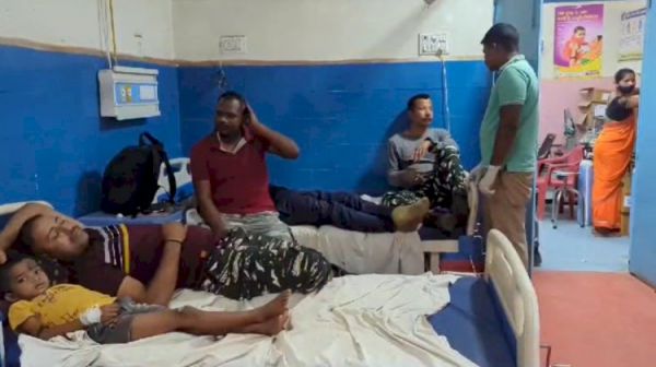 चुनावी ड्यूटी में जा रही CRPF जवानों की बस दुर्घटनाग्रस्त, 11 जवान और चालक घायल