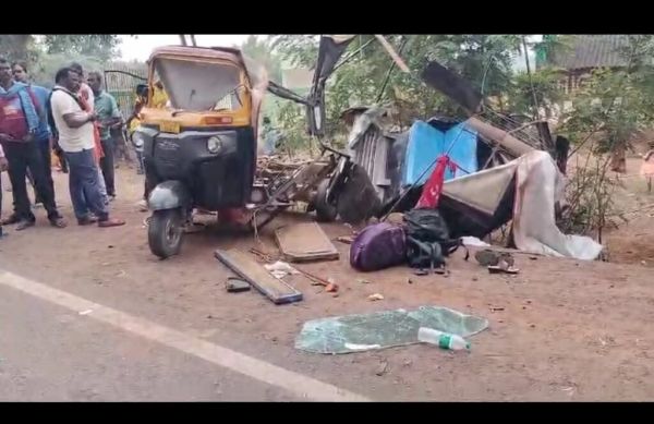 ओडिशा के नवरंगपुर में हुए भीषण सड़क हादसे में धमतरी के तीन लोगों की मौत