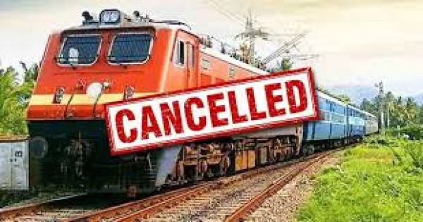 रेलवे ने इन ट्रेनों को किया रद्द, इनको किया डायवर्ट…..