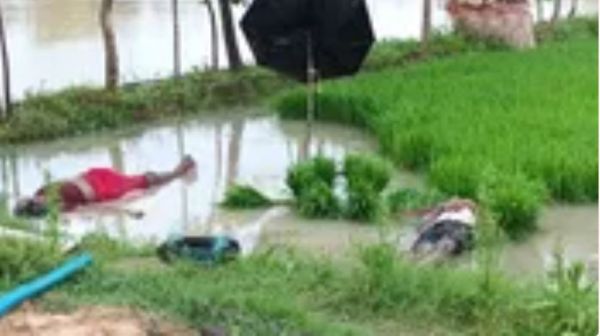 हाई वोल्टेज करंट की चपेट में आए किसान दंपती, दोनों की मौके पर हुई मौत