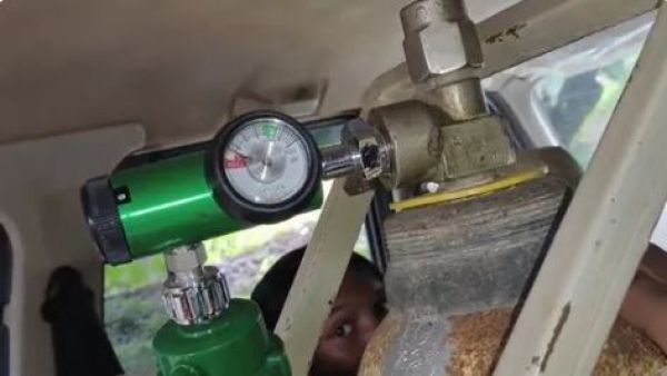 स्वास्थ्य विभाग की लापरवाही से महिला की मौत खाली ऑक्सीजन सिलेंडर देने का आरोप