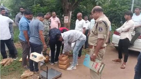 गरियाबंद. फिंगेश्वर पुलिस ने गांजा तस्करों का किया भंडाफोड़