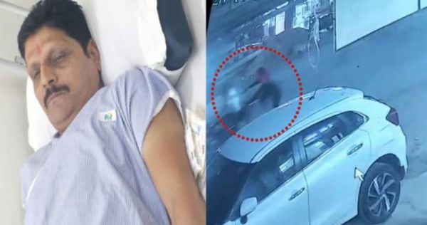 जनपद उपाध्यक्ष के ऑफिस में फायरिंग