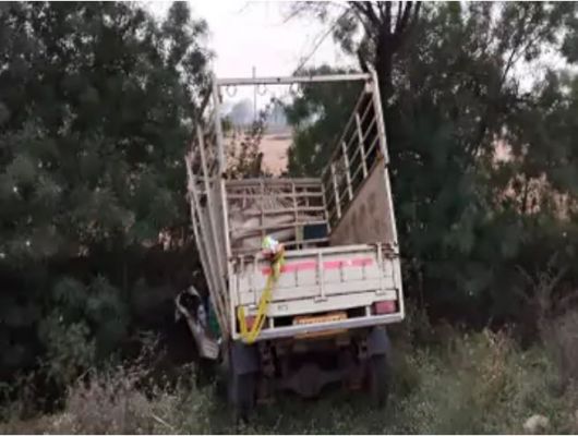 बेमेतरा सड़क हादसे में पश्चिम-बंगाल के 3 मजदूरों की मौत:ट्रक ने पिकअप को टक्कर मारी, देर-रात लौट रहे थे; केरल-फ्लावर्स में काम करते थे