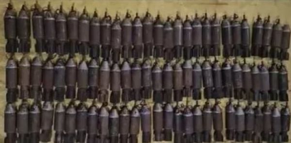 नक्सल विरोधी अभियान: नारायणपुर के जंगल से 82 बीजीएल सेल बरामद