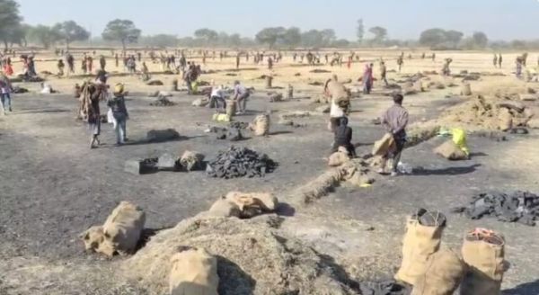 अमेरा खदान से बड़े पैमाने पर कोयले की चोरी....